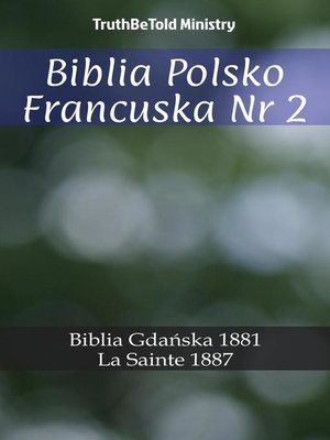 cover image of Biblia Polsko Francuska Nr 2